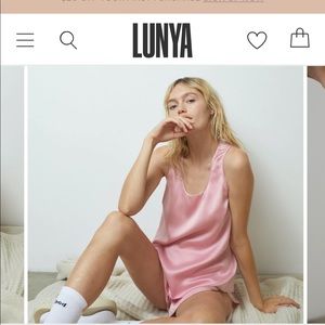 Lunya Washable Silk Sleepwear Set